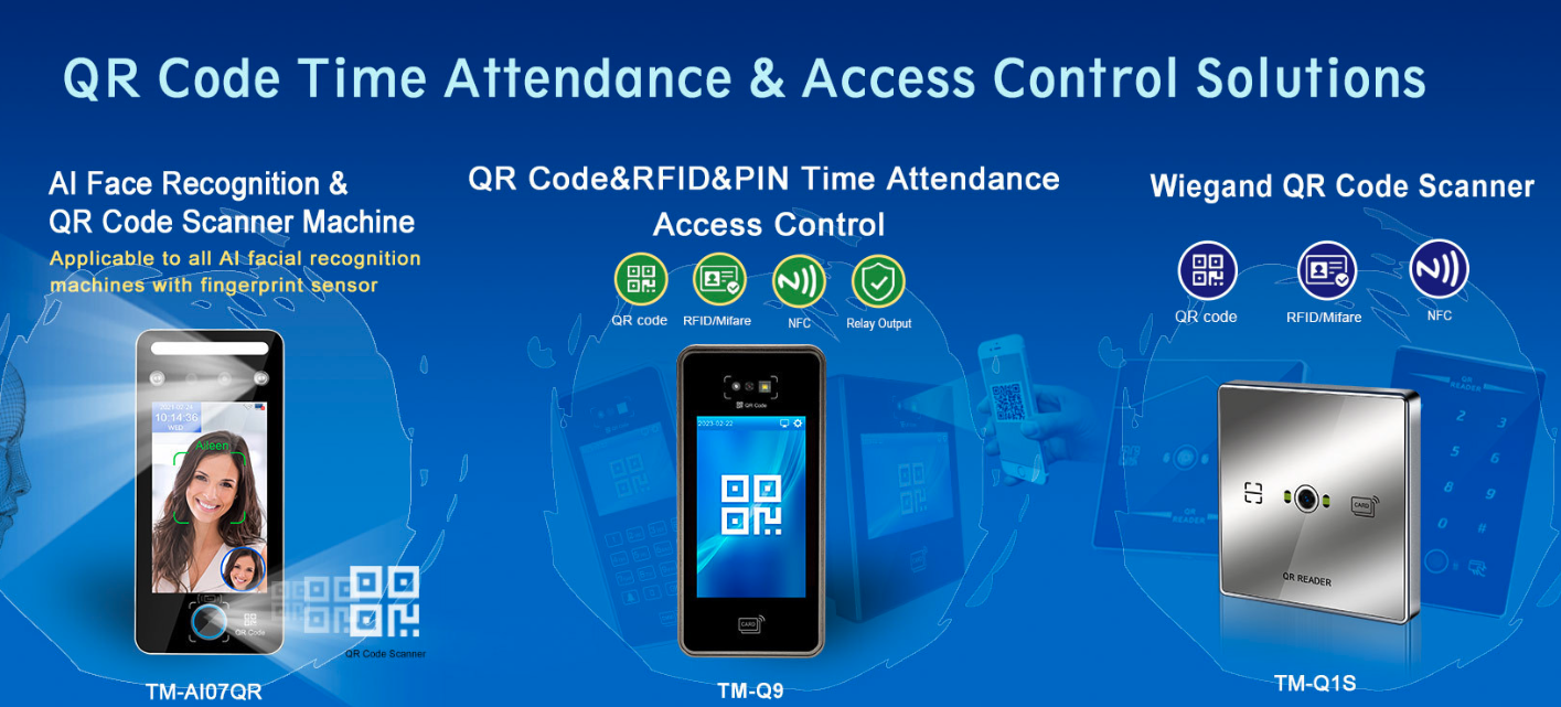 QR Code Time Attendance & Access Control Solutions